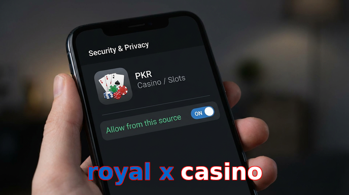 Game list for Royal X Casino apk section