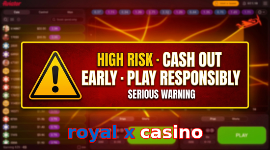 Payment and PKR controls in Royal X Casino